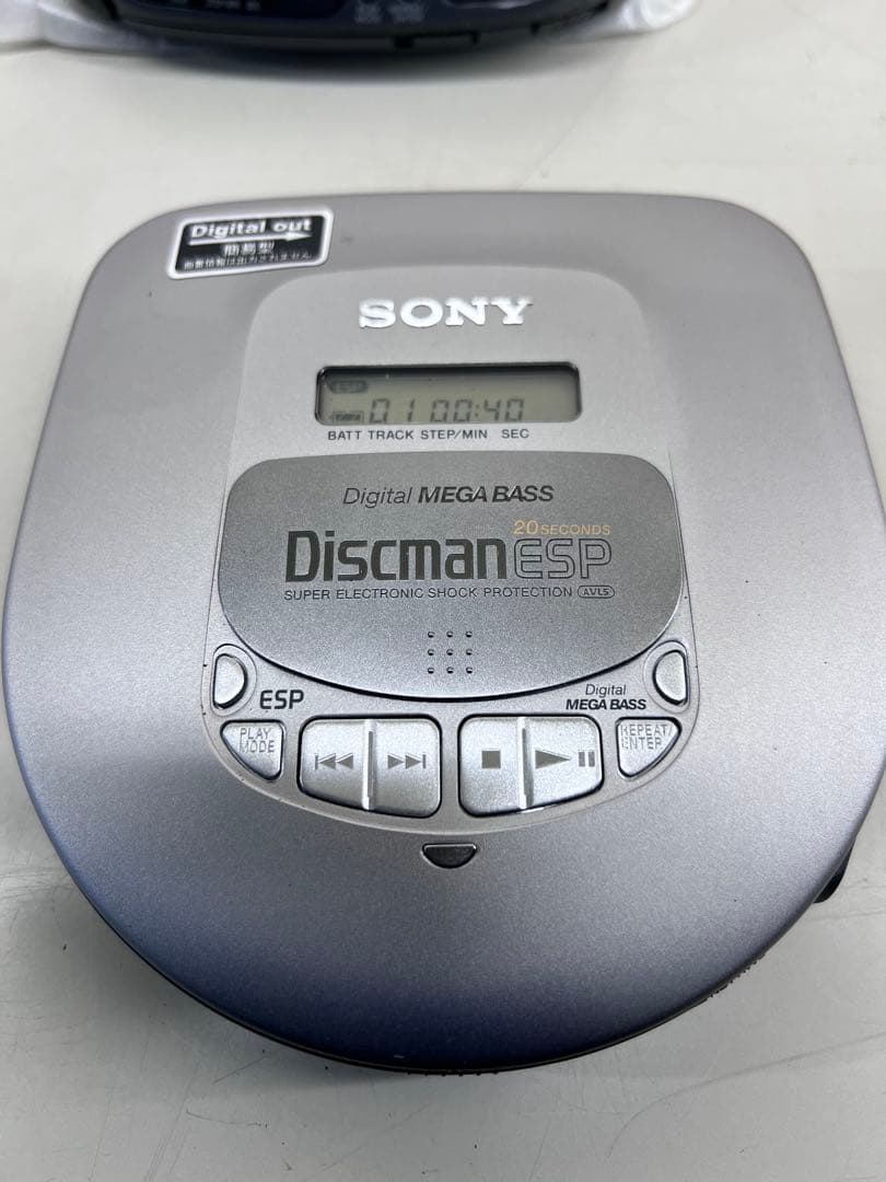 SONY D-465 CDディスクマン ポータブルCDプレーヤー　discman