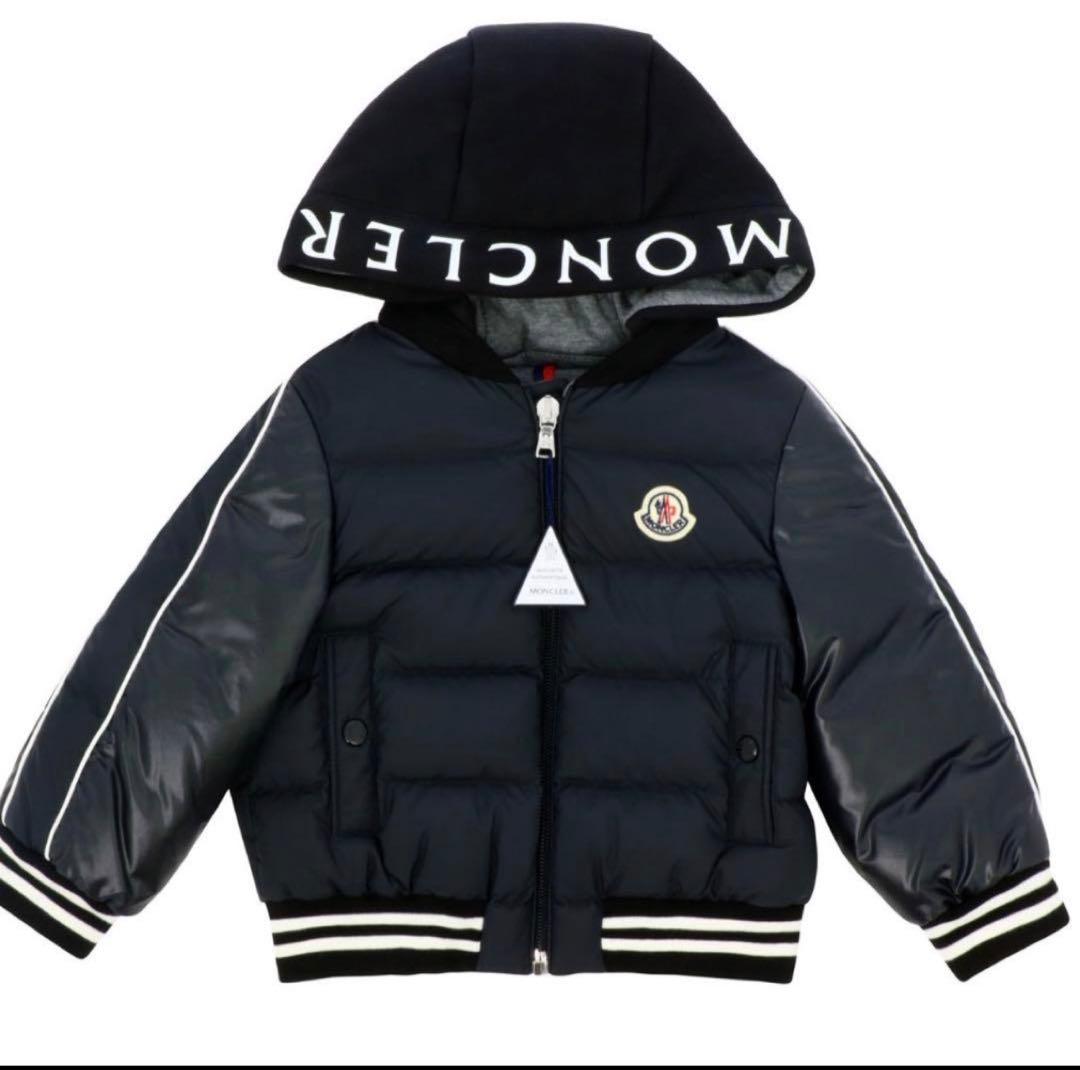 ✨極美品✨【モンクレール】ベビー　キッズ　ダウン 80cm ハンガー・カバー付