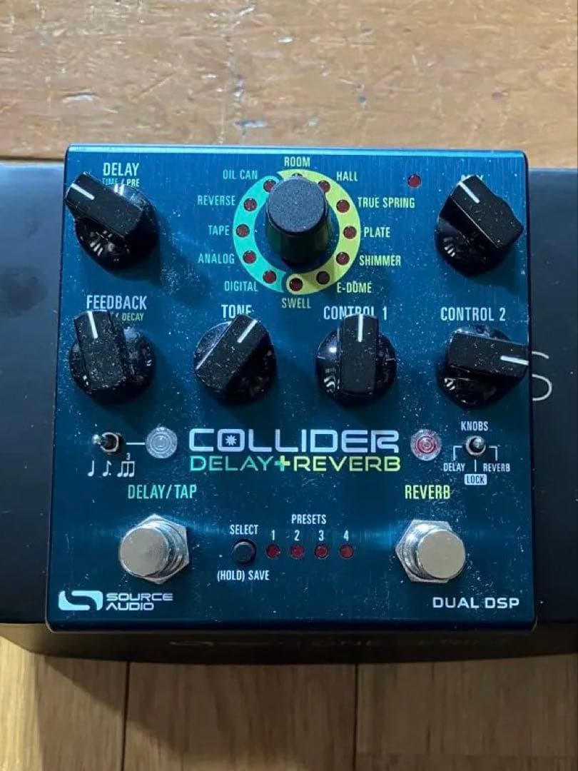 ギター source audio Collider Delay + Reverb