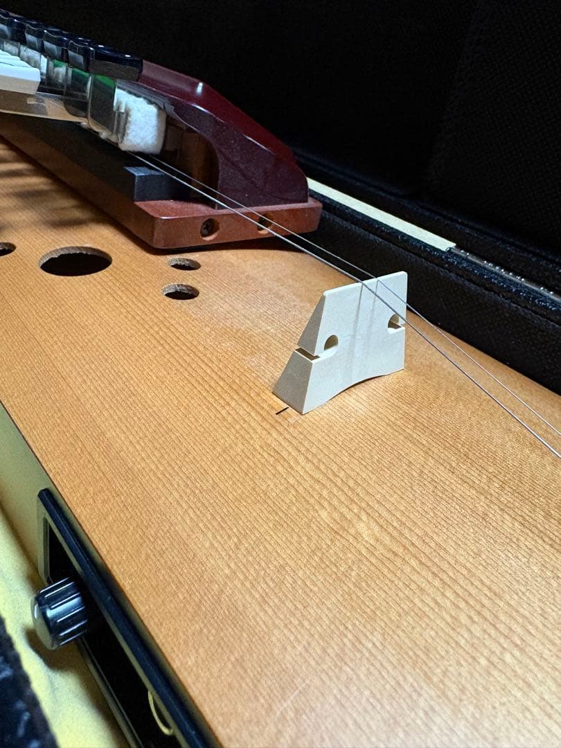 【悠弓】弓弾き大正琴 SUZUKI YTS-01 ハードケース 配送専用箱付