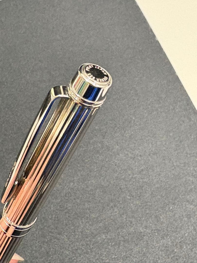 パイロット グランセNC スターリングシルバー ボールペン ストライプ