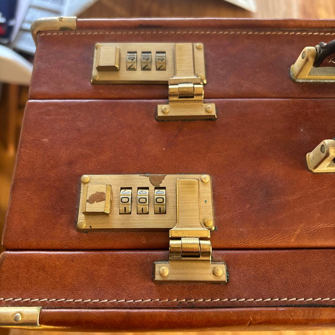 味わいのあるRALDO RAFFAレザーアタッシュケース イタリア製