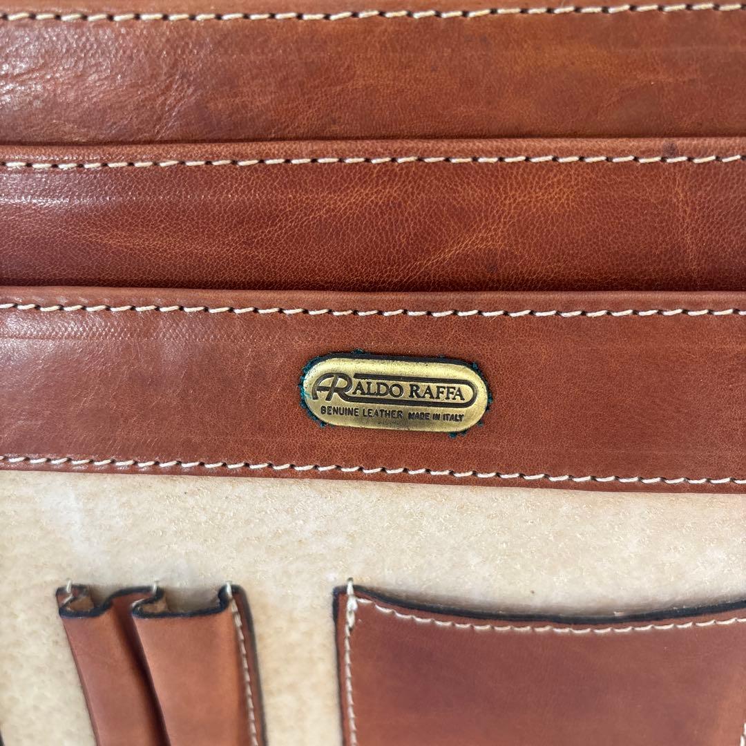 味わいのあるRALDO RAFFAレザーアタッシュケース イタリア製