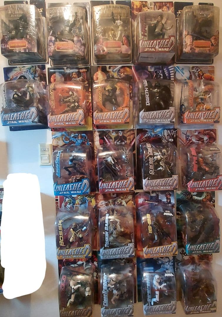 スターウォーズ UNLEASHEDシリーズ 22個セット ブリスター未開封