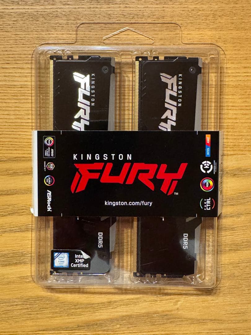 n*5様 新品 KINGSTON FURY DDR5 5200 32GB 2枚
