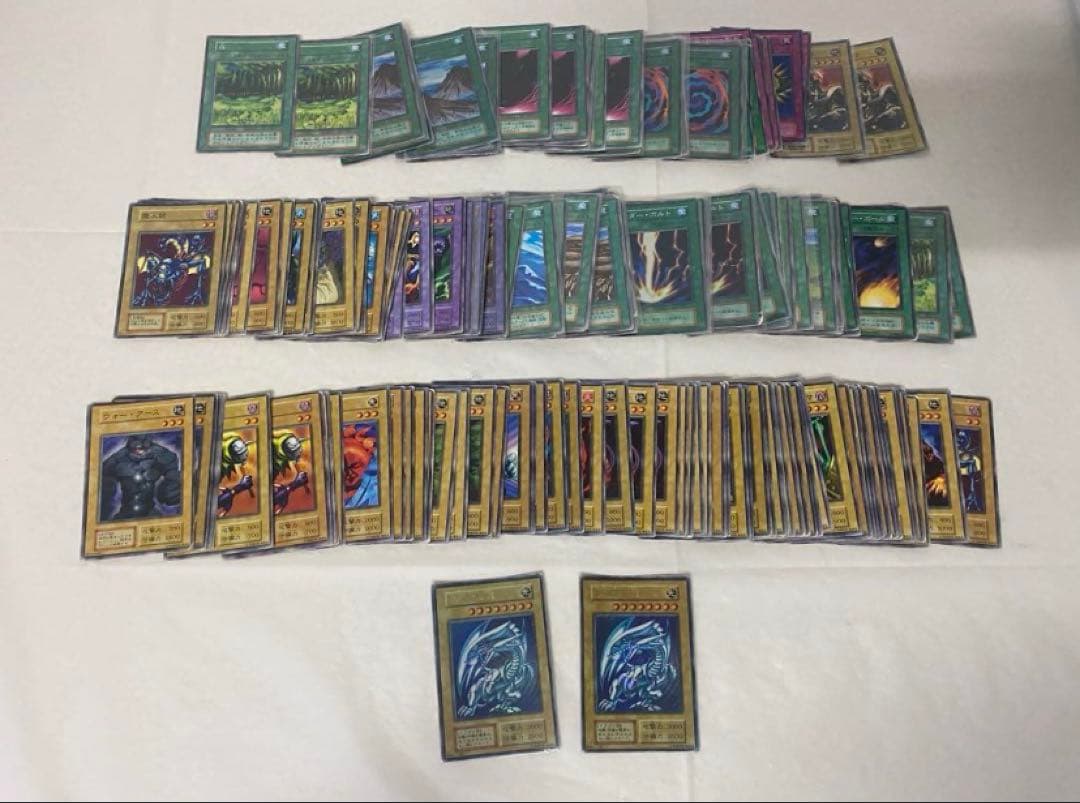 遊戯王　初期　スターターBOX 187枚3回くらいコンプリート　仕分済み