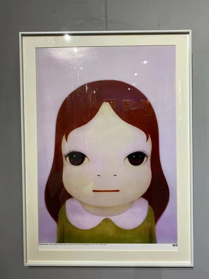 奈良美智 ポスター 2枚 Eyes Open & Eyes Closed