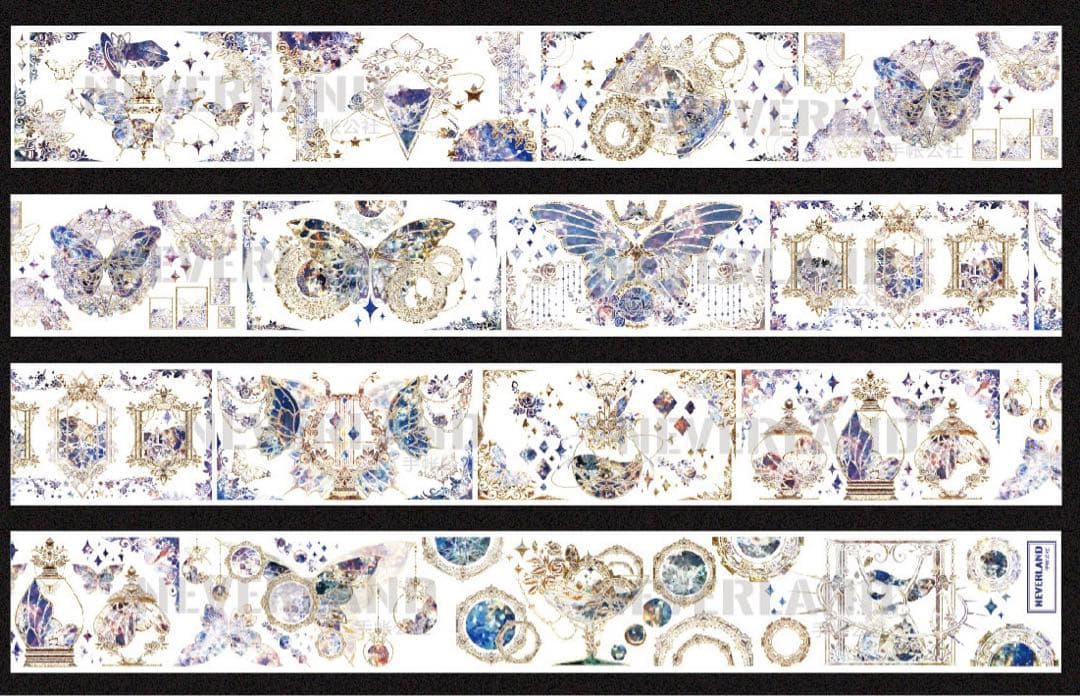 海外マステ 海外テープ 装飾 PET Neverland マスキングテープ