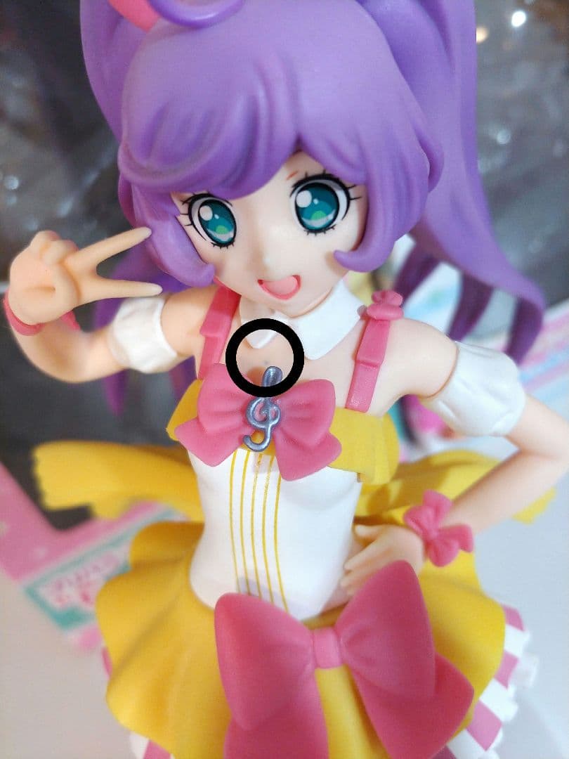 プリパラプレミアムフィギュア らぁら みれぃ サイリウムコーデ