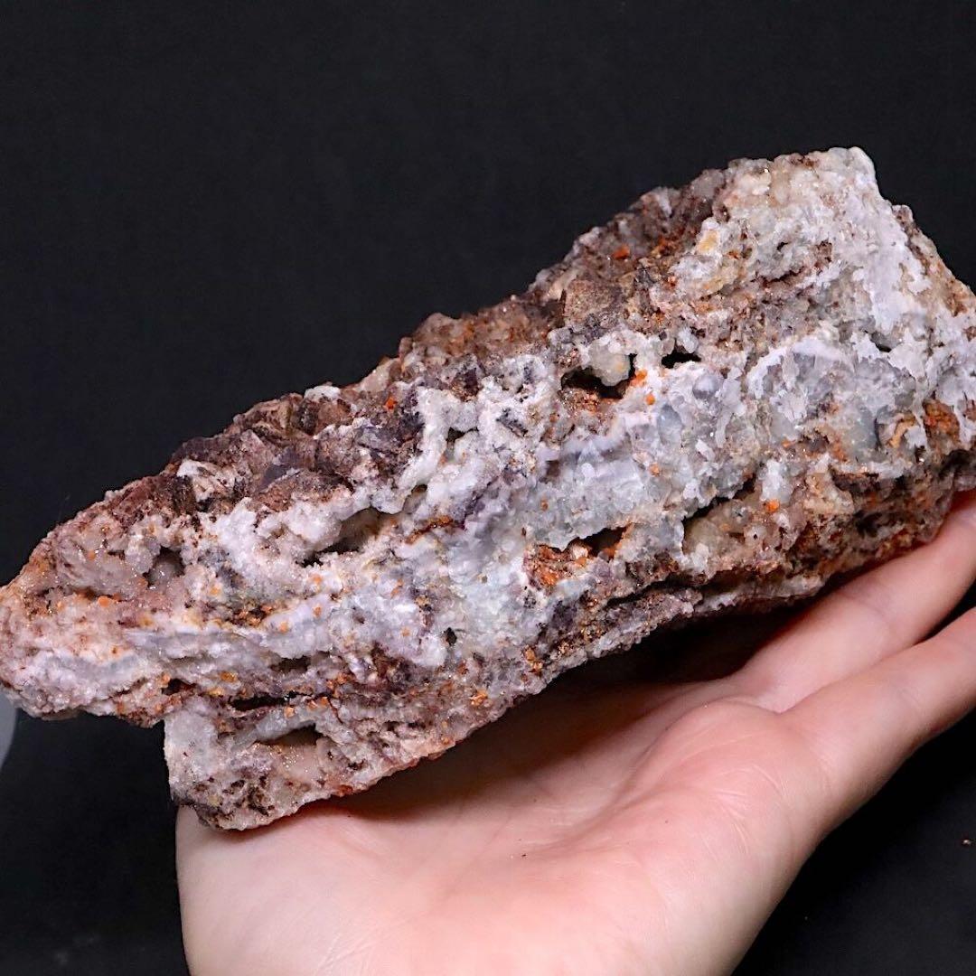 モリブデン鉛鉱 + フローライト！ 932g ウェルフェナイト 蛍石 WF162