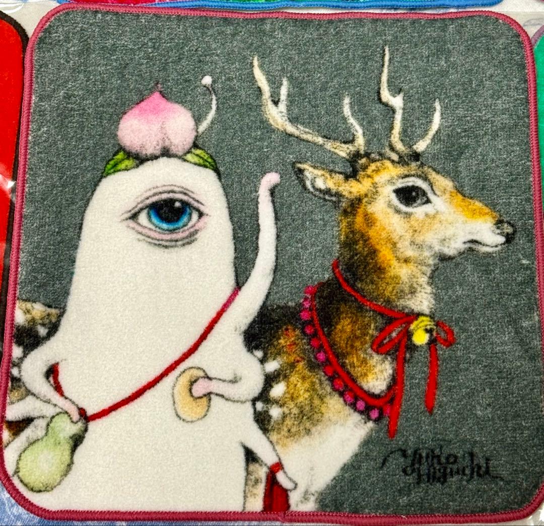 ヒグチユウコ　非売品　七福神タオル　コンプリートセット