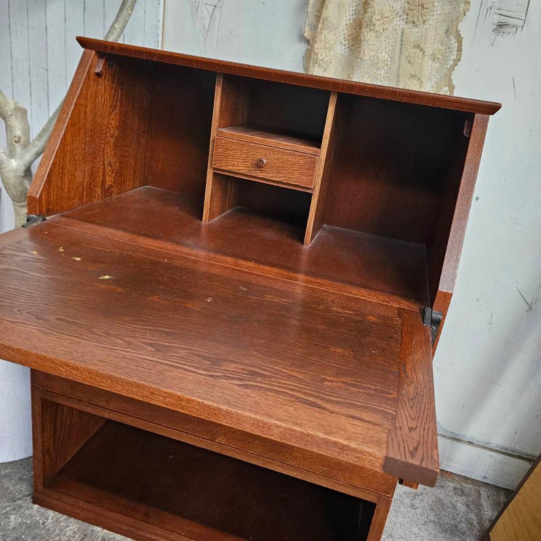 木製 ライティングビューロー 吉田璋也 鳥取民藝 辰巳木工