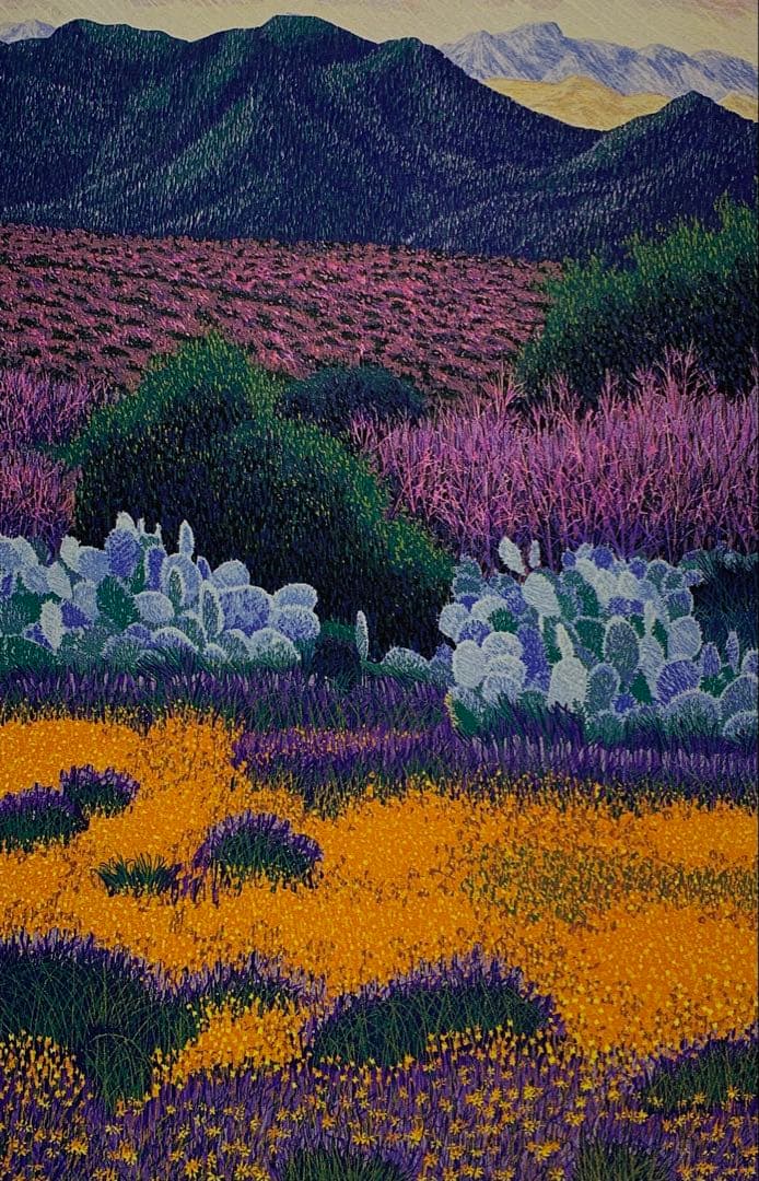 山 風景 絵画 （G）