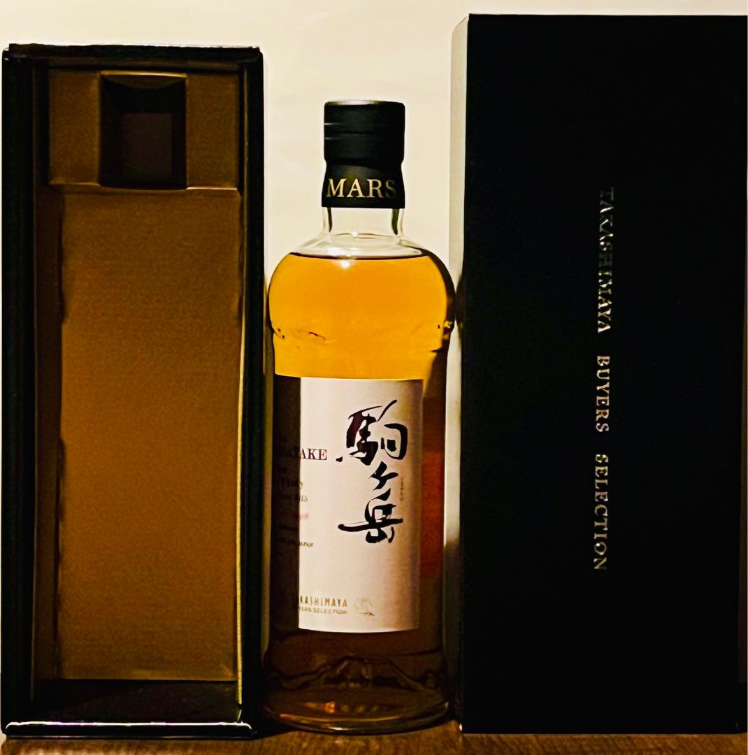 シングルカスク カスクストレングス駒ヶ岳　バーボンバレル2015 高島屋限定