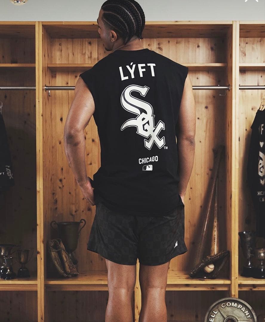 LYFT MLBコラボ　ホワイトソックス　タンクトップ　Mサイズ