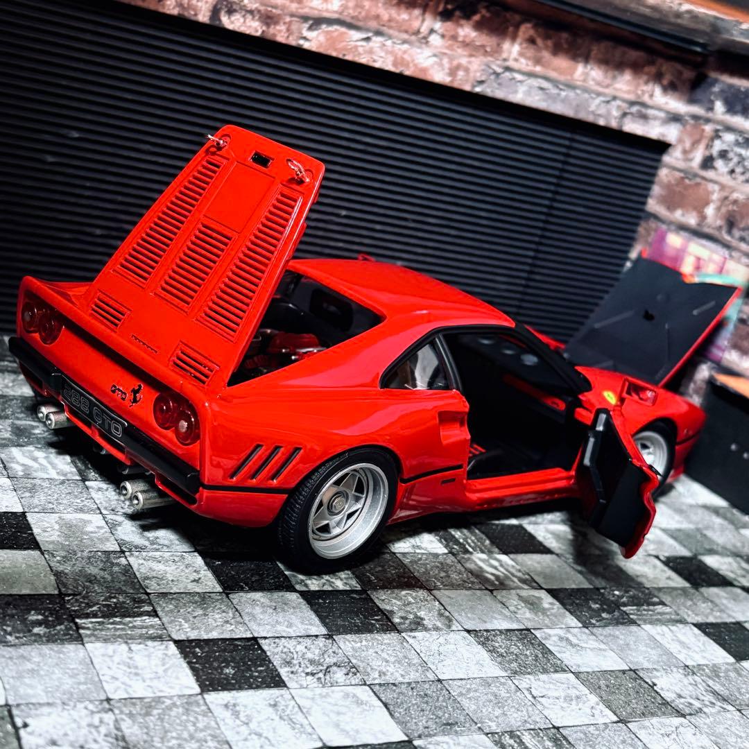 ワンオフカスタム 1/18 Mattel Elite フェラーリ 288 GTO