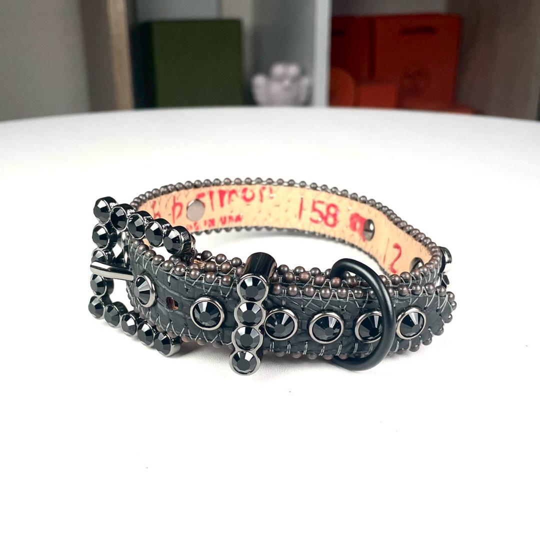 新品 Supreme B.B.Simon Swarovski ドッグカラー
