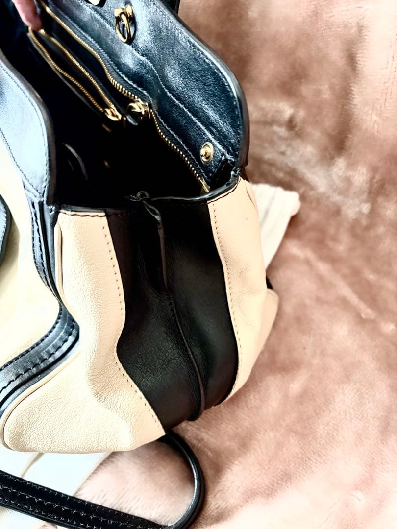 【美品】 値下げ Chloe クロエ Alice アリス ハンドバッグ 2way