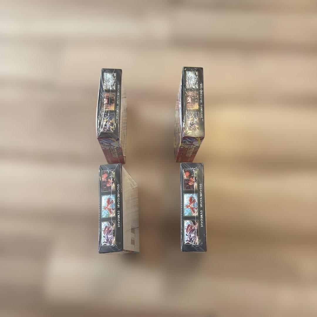 ポケモンカードゲーム メガブレイブメガシンフォニアシュリンク付き4BOX