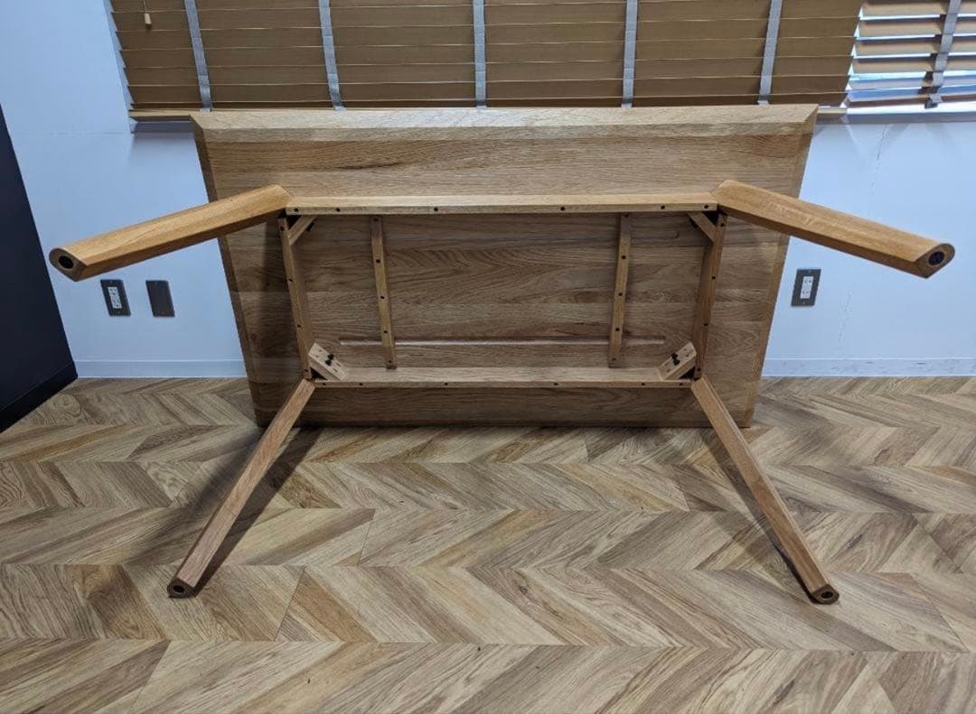 送料込み アルモニア ダイニング テーブル 横幅1400 縦幅850 高さ700