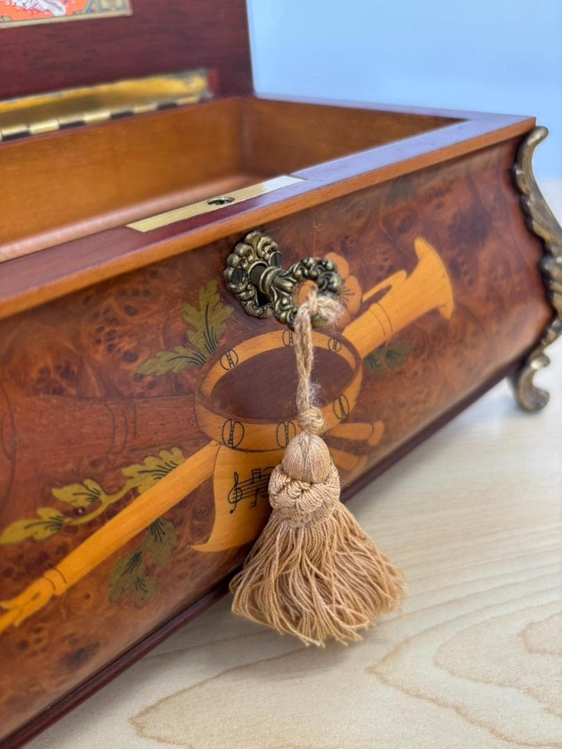 良音 高級オルゴール REUGE 72弁 ピアノ協奏曲第2番 3曲 ラフマニノフ