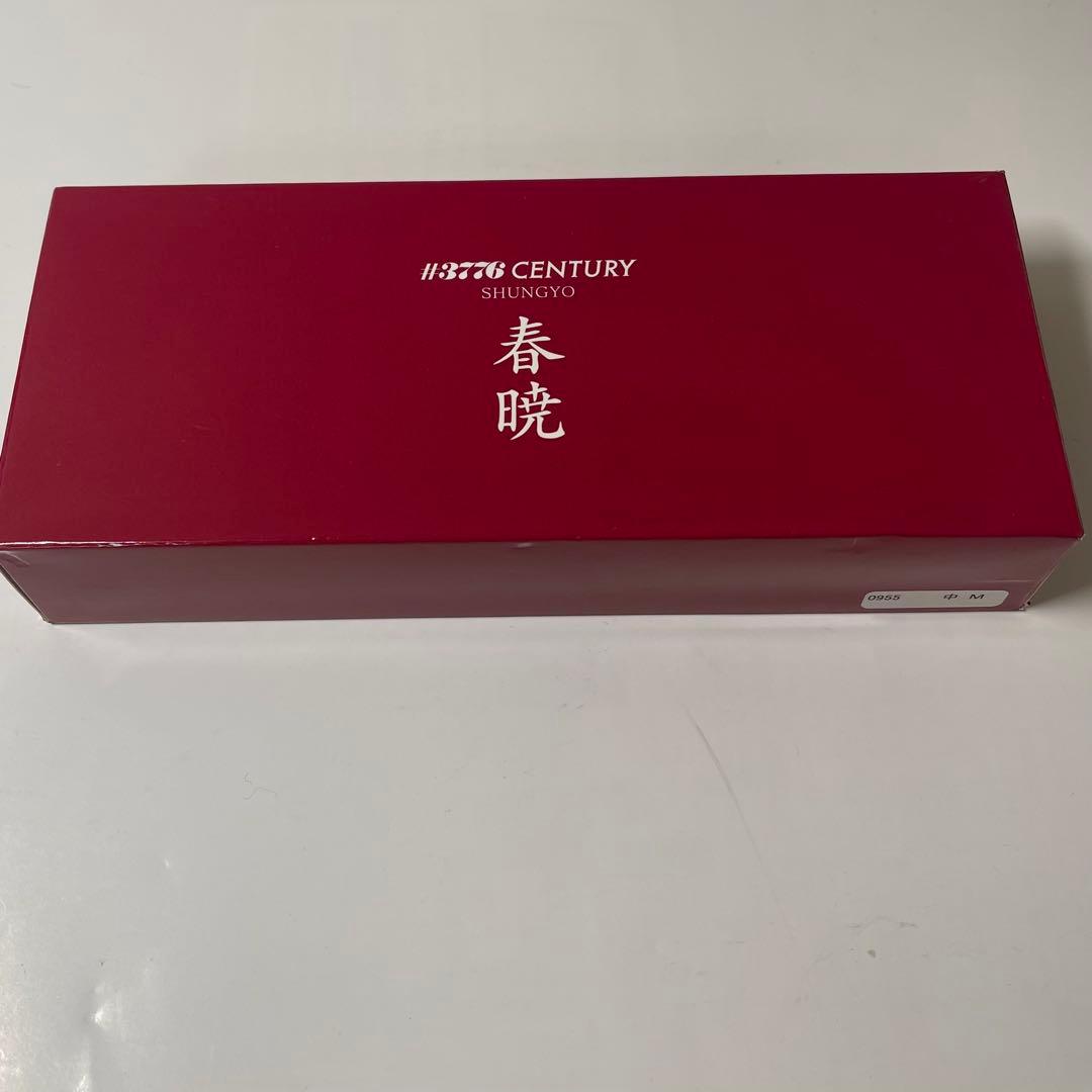 【最終値下げ、限定品・未使用】プラチナ #3776 センチュリー 富士旬景 春暁