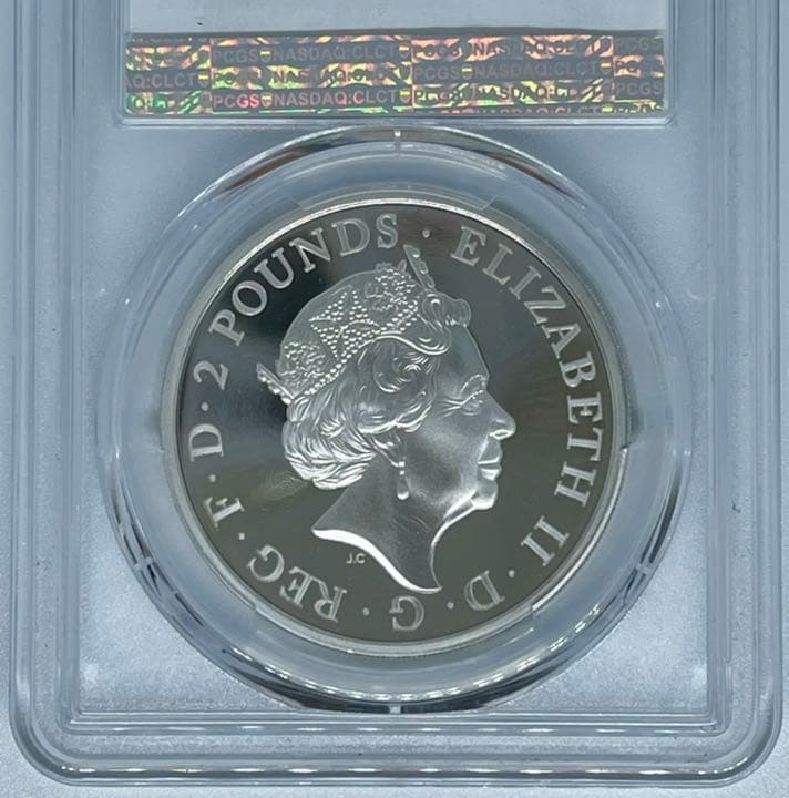 【特別価格】クイーンズビースト 銀貨 ロイヤルミント 2021  PCGS