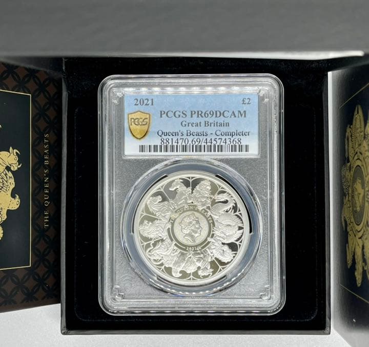 【特別価格】クイーンズビースト 銀貨 ロイヤルミント 2021  PCGS