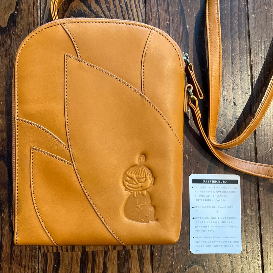 n*o様 新品　レザー ショルダーバッグ　リトルミイ　 ショルダーバッグ 　ムー