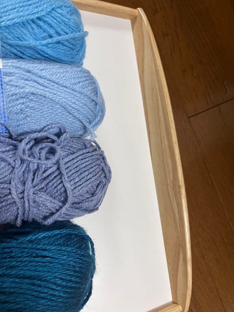 ぬい服 10cm ハンドメイド 毛糸 マフラー