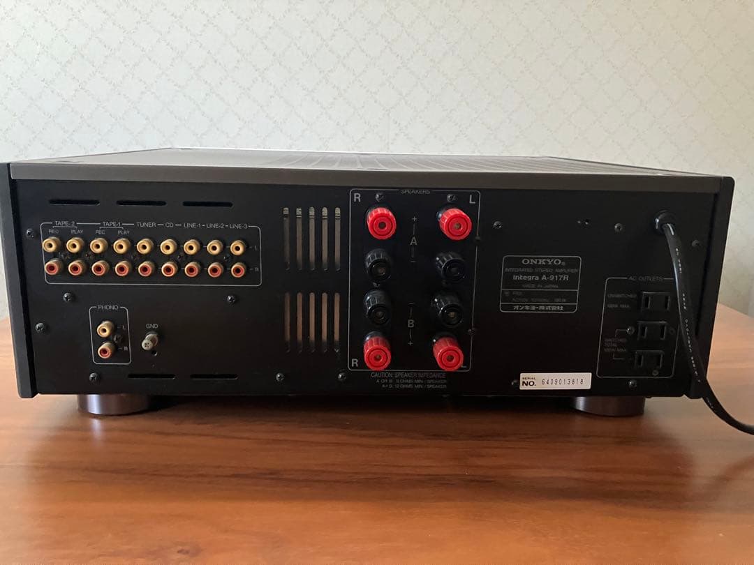 ONKYO オンキョー　アンプ　インテグラ　ジャンクA-917R