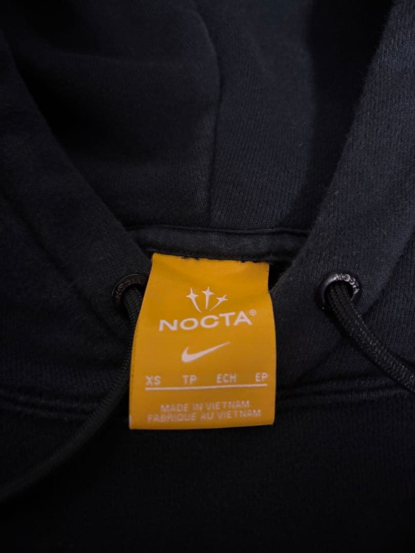 Nike NOCTA ブラックパーカー XS