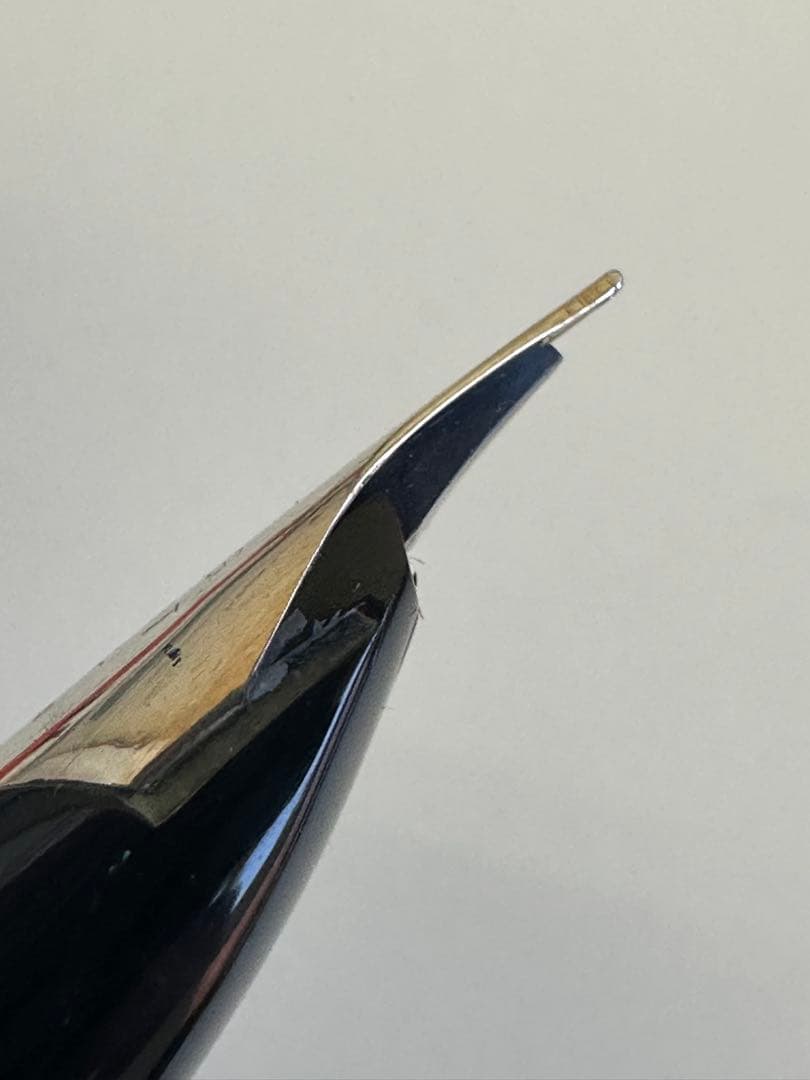 PILOT 万年筆 18K-WG ケース付き カスタム　ストライプ