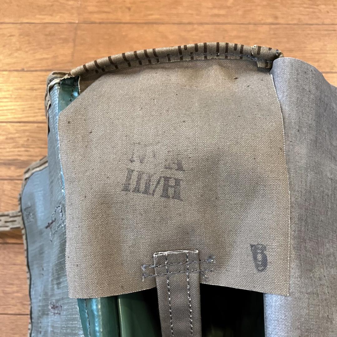 東ドイツ軍 ★ NVA レインドロップ迷彩 バッグ ★ デッドストック