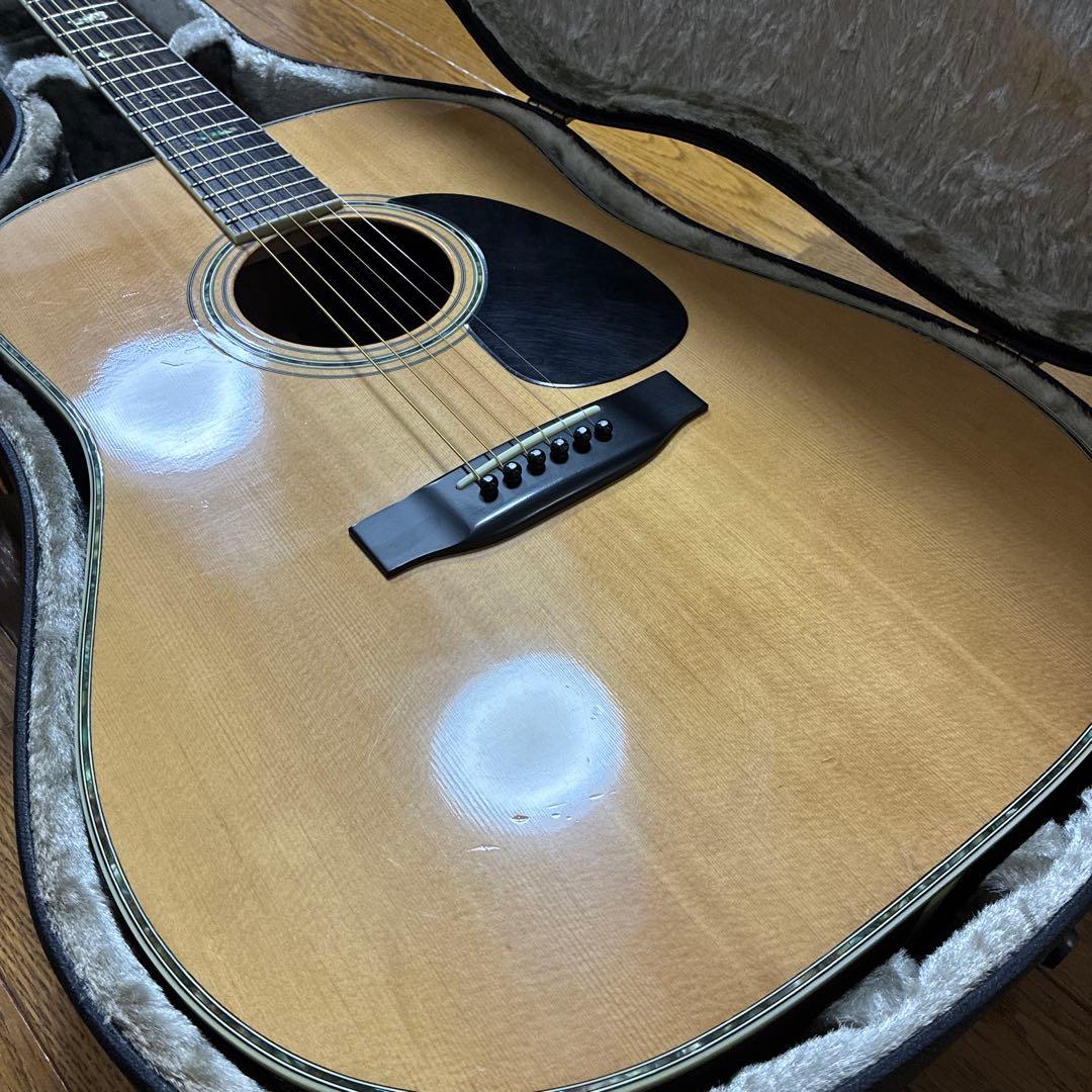 Morris W-40 アコースティックギター 専用ケース付