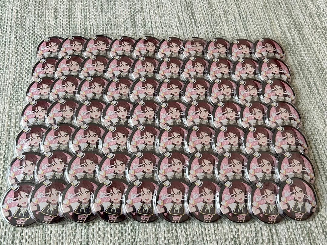 桜内梨子 6th 缶バッジ70個 A3痛バ用