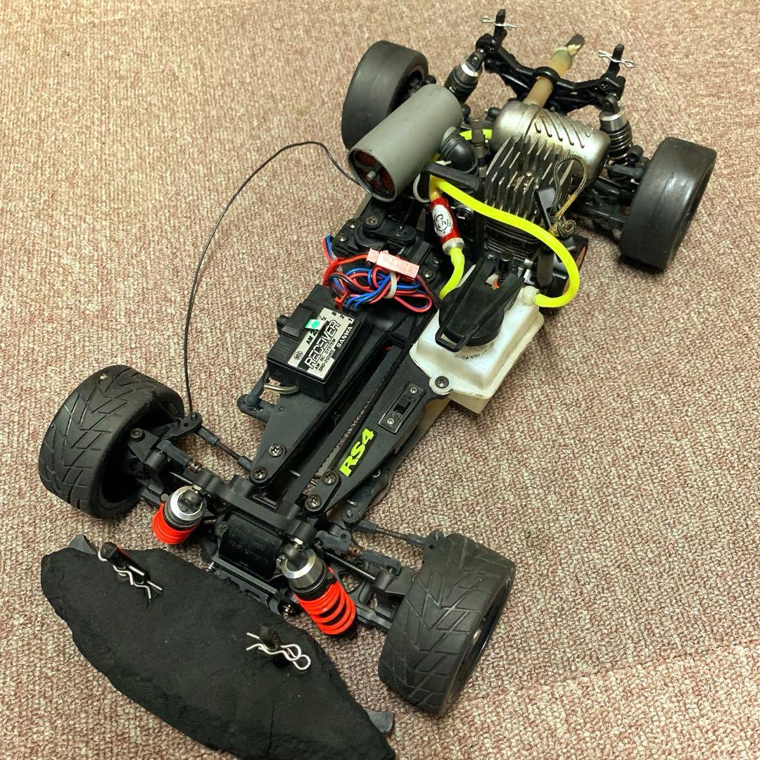 HPI ナイトロRS4 部品取り 放置車両