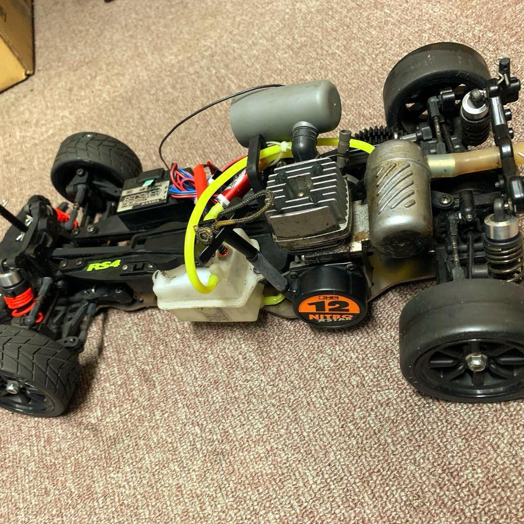 HPI ナイトロRS4 部品取り 放置車両