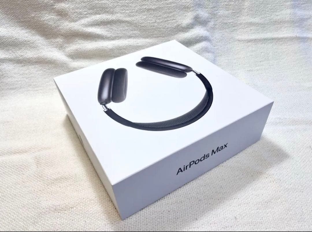 【正規品/美品】AirPods Max 本体 スペースグレイ　ケースなどおまけ付