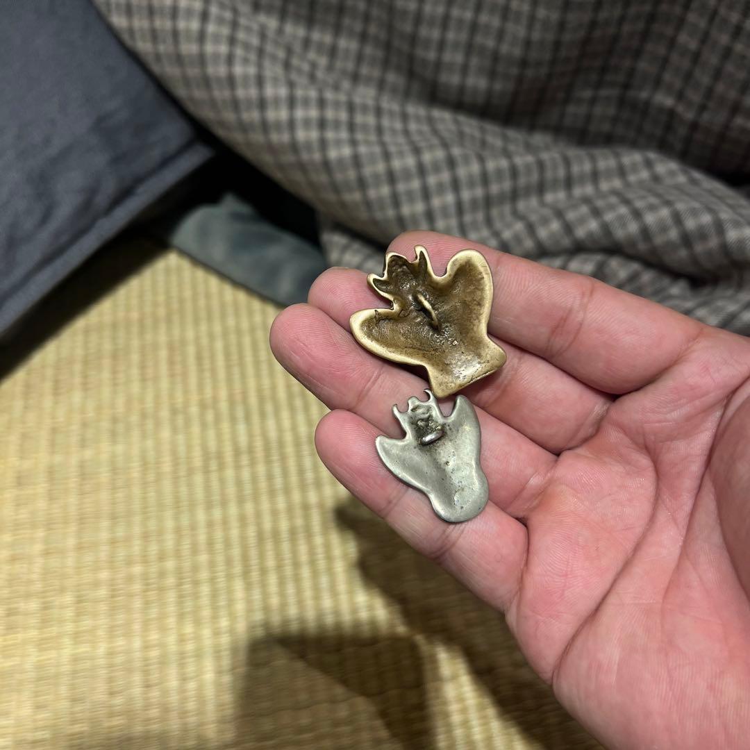 天鉄 チベット インド大鵬鳥神 ミニ仏像