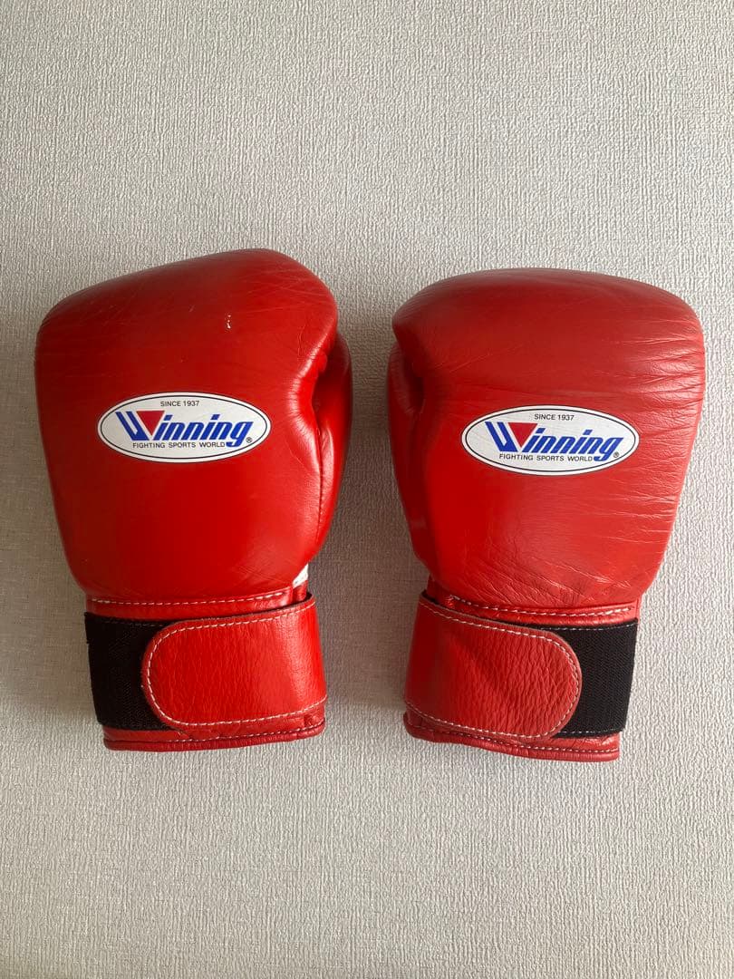 winning ウィニングボクシンググローブ レッド 8オンス MS200B