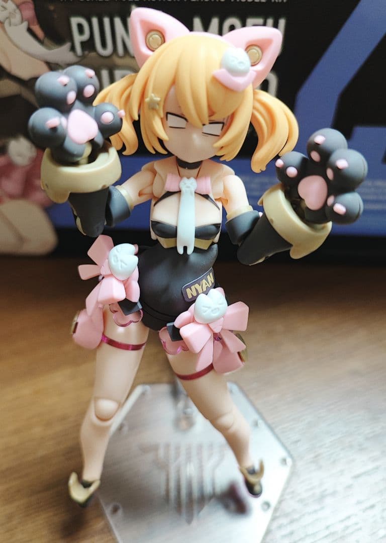 コトブキヤ メガミデバイス PUNI☆MOFU 黒マオ 完成品