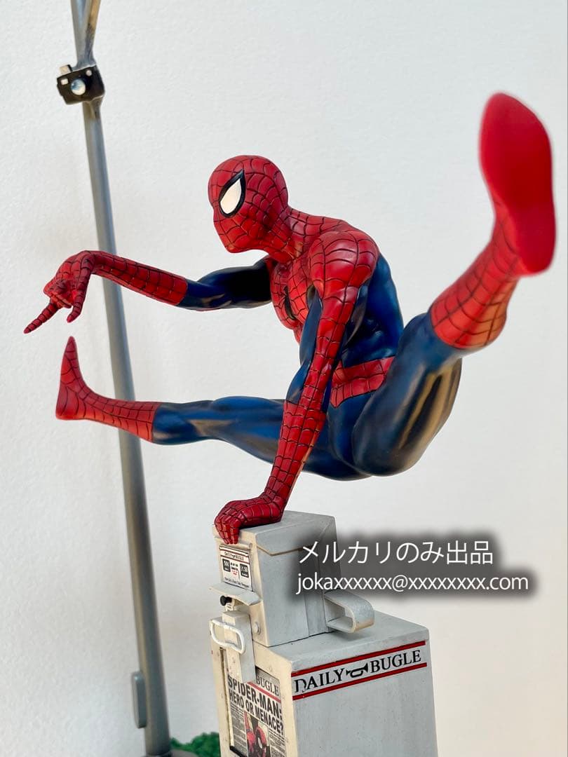 スパイダーマン スタチュー プレミアムコレクション　ダイヤモンドセレクト トイズ