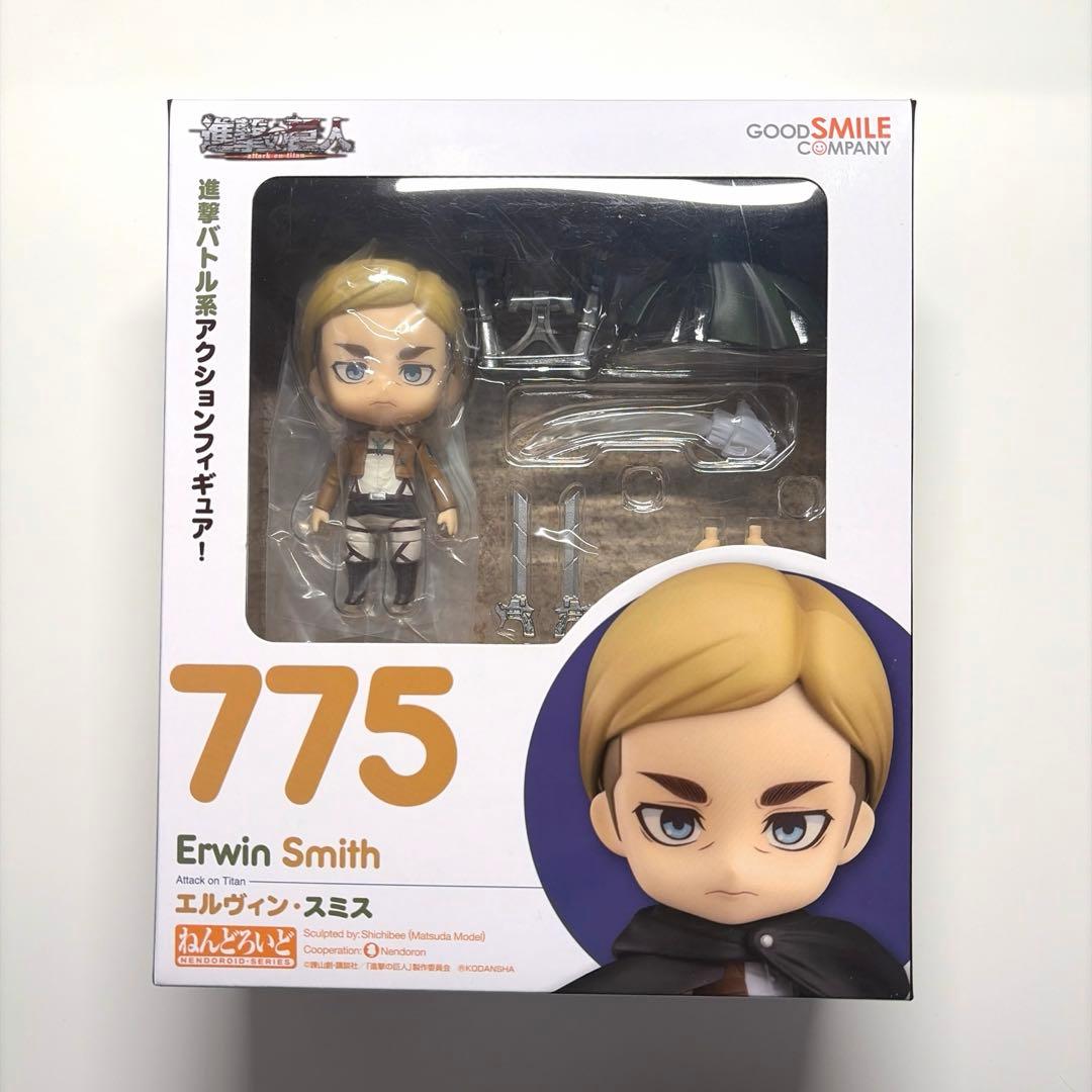 【正規品】進撃の巨人　エルヴィン　ねんどろいど　ねんどろいどどーる