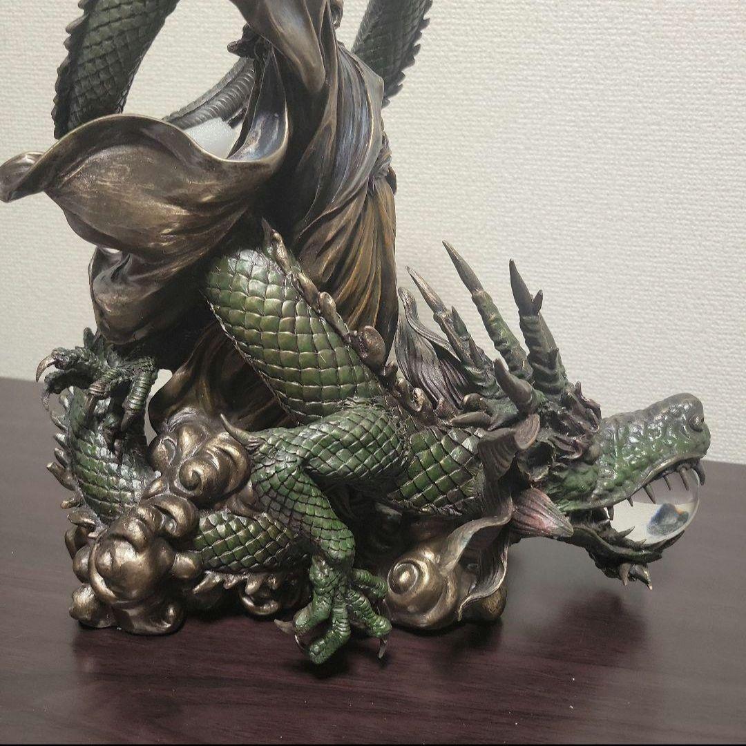 百花三国志　正子公也　諸葛亮孔明　フィギュア ブロンズ風　コールドキャスト