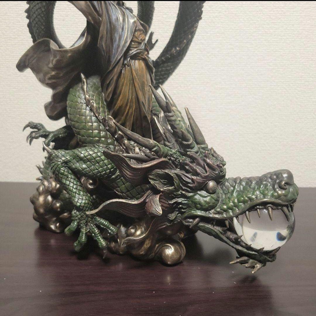 百花三国志　正子公也　諸葛亮孔明　フィギュア ブロンズ風　コールドキャスト