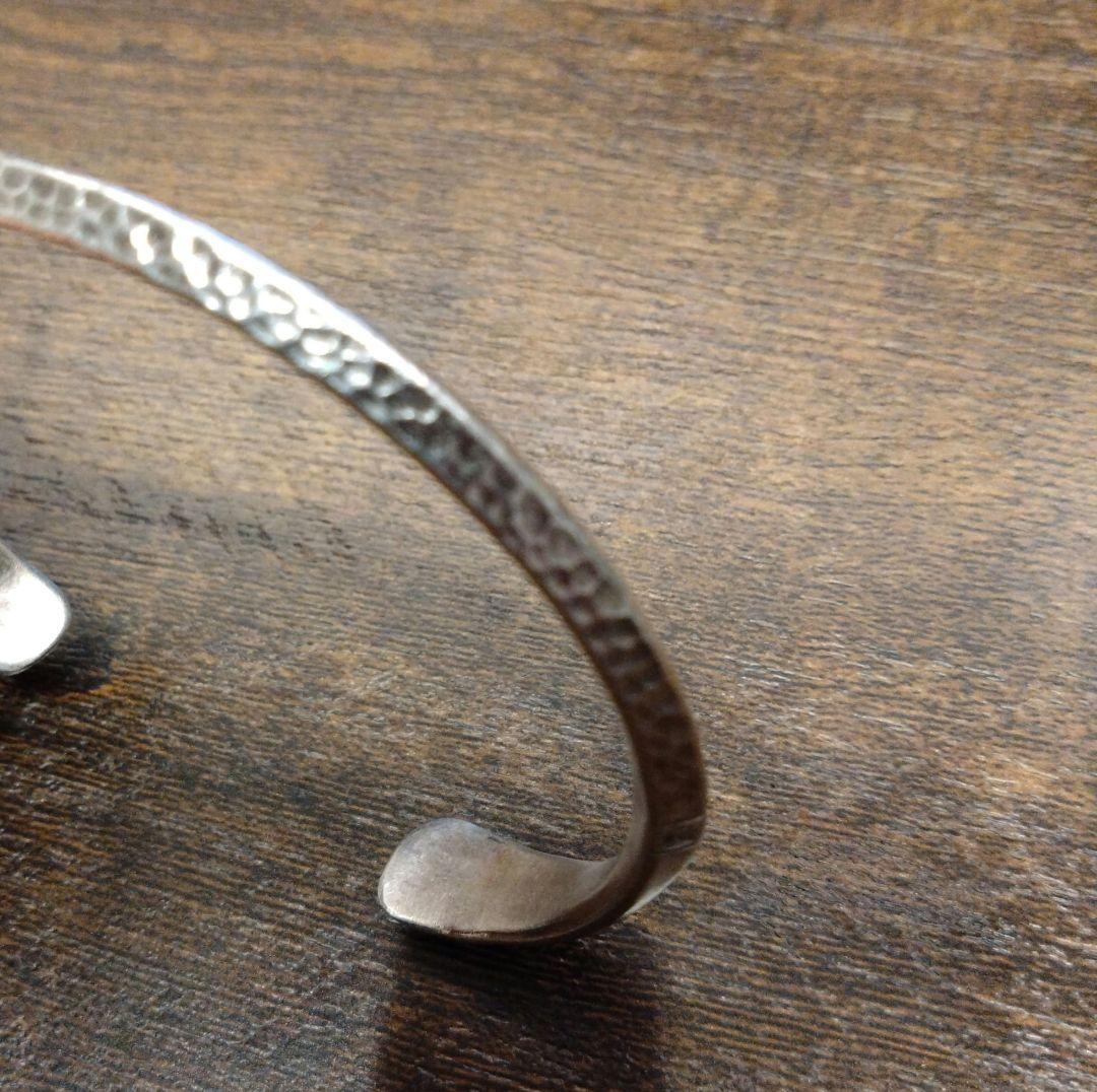 カレンシルバー　バングル　高純度　海外仕入れ