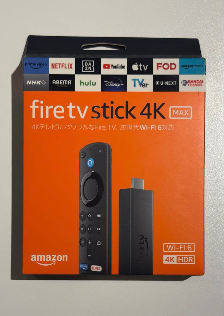 【新品未使用】Fire TV Stick 4K Max 定価1万3000円