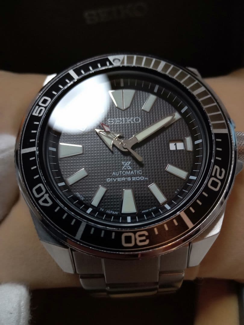 【フーミンパパ】SEIKO　PROSPEX　機械式自動巻　SRPB51JC