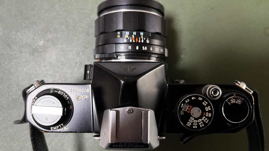 ASAHI PENTAX SPOTMATIC アサヒペンタックス望遠・ストロボ付